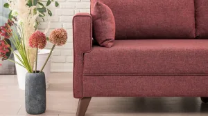 Dvojmiestna pohovka Bella Sofa For 2 Pr - Claret Red