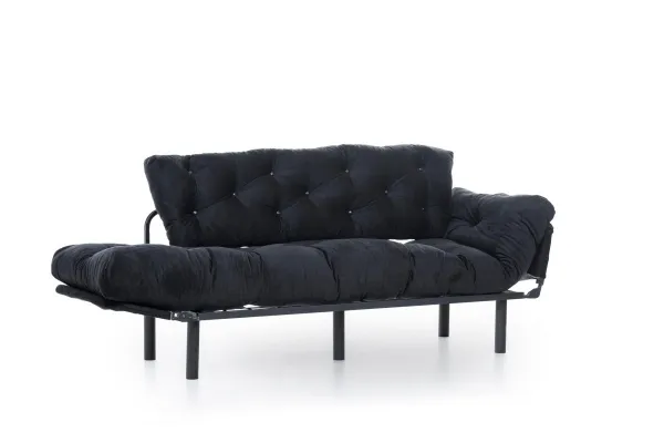 Trojmiestna rozkladacia pohovka Nitta Triple - Black
