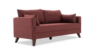 Trojmiestna rozkladacia pohovka Bella Sofa Bed - Claret Red