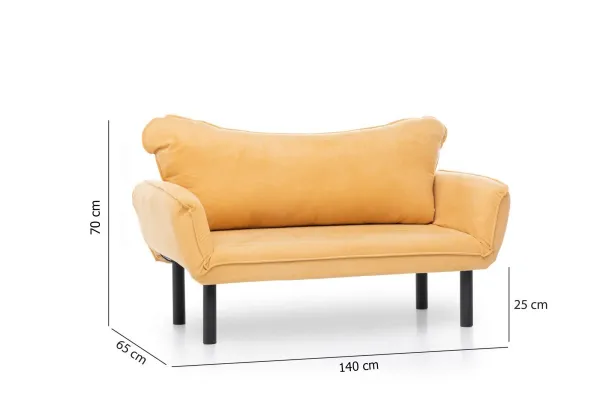 Rozkladacia pohovka Chatto Mustard