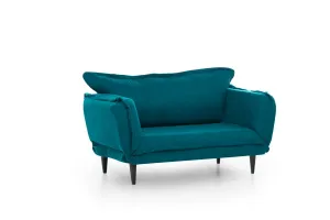 Dvojmiestna rozkladacia pohovka Vino Daybed - Petrol Green GR124\01