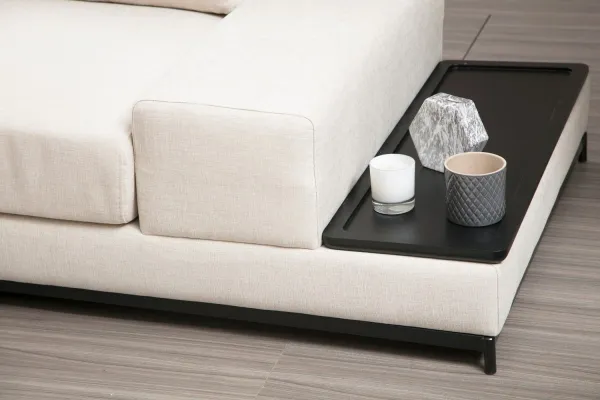 Štvormiestna pohovka Line With Side Table - Beige