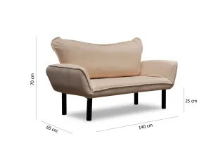 Rozkladacia pohovka Chatto Cream