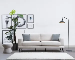 Hanah Home 3-miestna pohovka Nordic 210 cm béžová