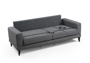 Trojmiestna rozkladacia pohovka Nordic 3 Seater