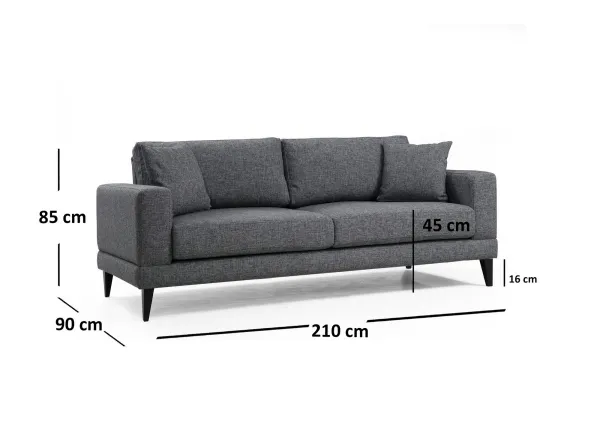 Trojmiestna rozkladacia pohovka Nordic 3 Seater