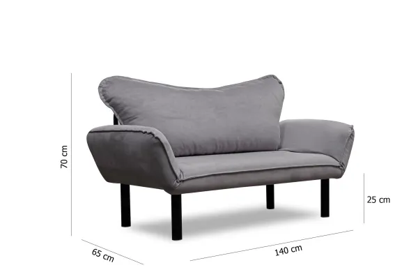 Rozkladacia pohovka Chatto Grey