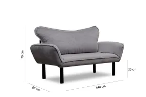 Rozkladacia pohovka Chatto Grey