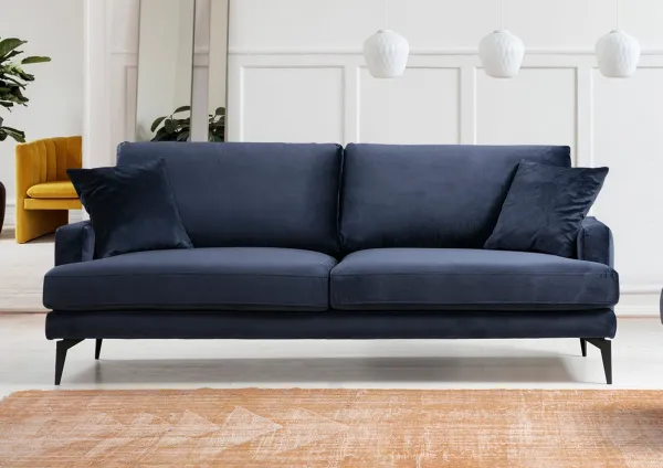 Trojmiestna pohovka Papira 3 Seater - Navy Blue