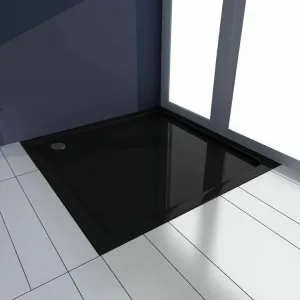 Sprchová vanička REA SAVOY čierna, velikost 90x90