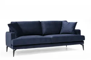 Trojmiestna pohovka Papira 3 Seater - Navy Blue