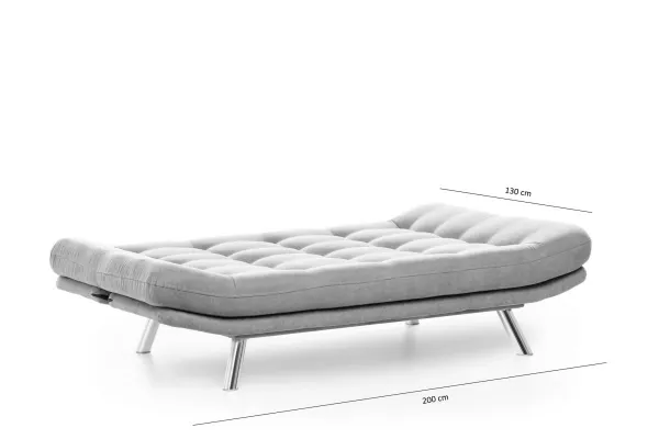 Trojmiestna rozkladacia pohovka Misa Sofabed - Grey