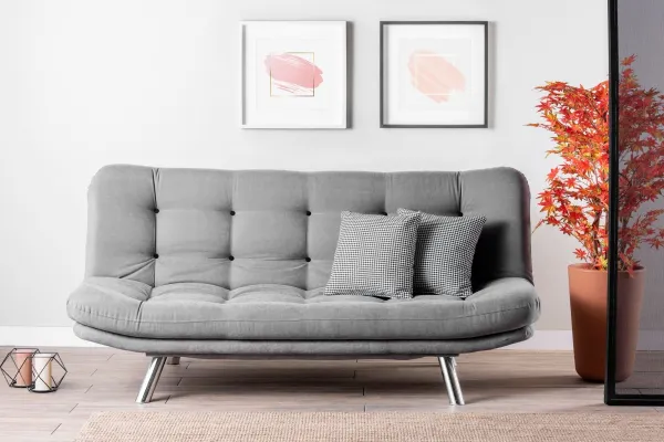 Trojmiestna rozkladacia pohovka Misa Sofabed - Grey