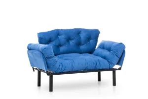 Dvojmiestna rozkladacia pohovka Nitta - Blue