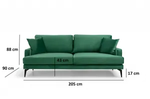 Trojmiestna pohovka Papira 3 Seater