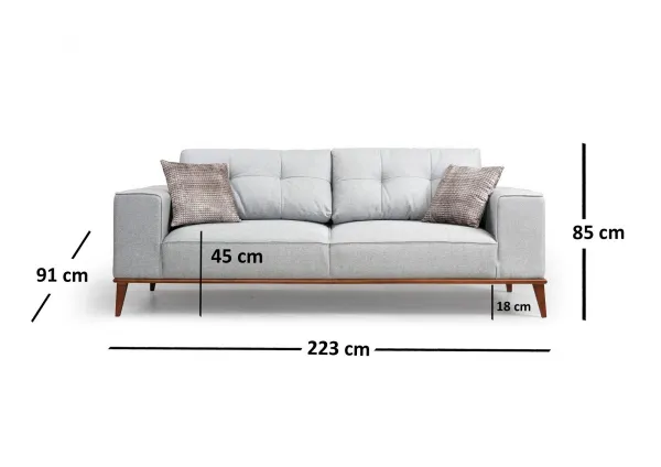 Trojmiestna rozkladacia pohovka Montana 3 Seater