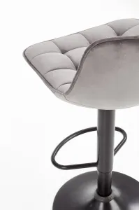 HALMAR Barová stolička Forbia šedá