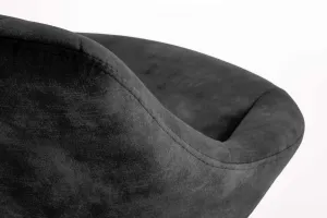 HALMAR Barová stolička H102 čierna