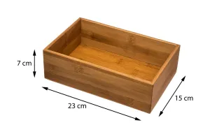 5five Simply Smart Bambusový úložný box BAMBUS 15x23 cm