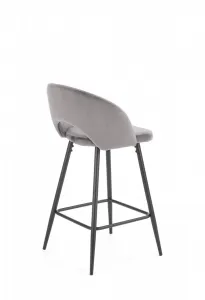 HALMAR Barová stolička Ivy6 sivá