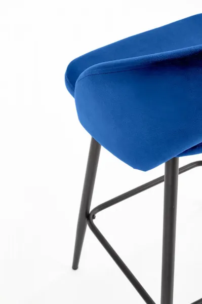 HALMAR Barová stolička Ivy6 tmavomodrá