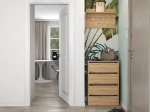 TP Living Botník MODO 88 cm dub artisanový