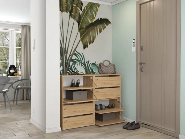 TP Living Botník MODO 88 cm dub artisanový