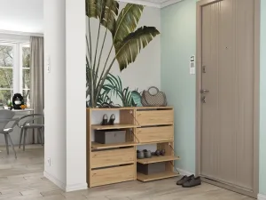 TP Living Botník MODO 88 cm dub artisanový