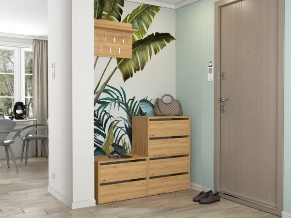 TP Living Botník MODO 88 cm dub artisanový