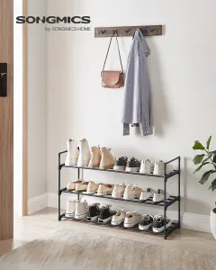 SONGMICS Botník Clarna 92 cm černý