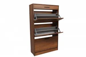 Hanah Home Botník Doel 75x128 cm orech