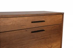 Hanah Home Botník Doel 75x128 cm orech