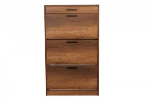 Hanah Home Botník Doel 75x128 cm orech