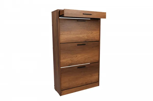 Hanah Home Botník Doel 75x128 cm orech