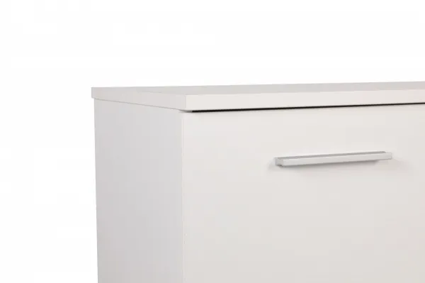 ASIR Skriňa na topánky DOORS 3+2, biela