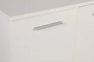 ASIR Skriňa na topánky DOORS 3+2, biela