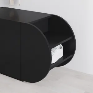 Botník Houseland Pozy čierny