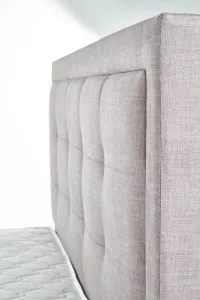 HALMAR Čalúnená posteľ Evora 160x200 dvojlôžko - béžové