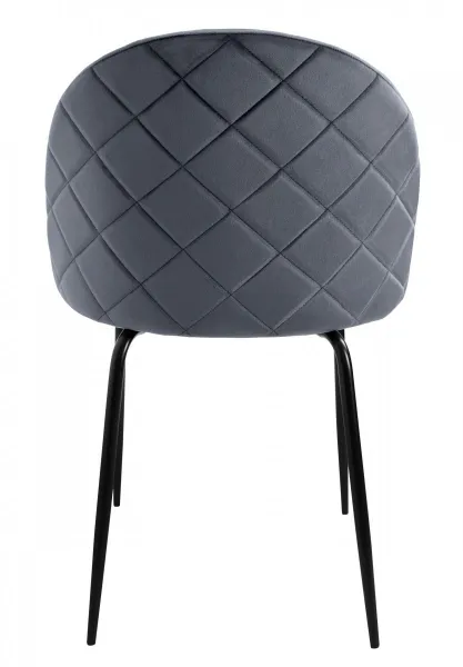 Kreslo Fargo Velvet v grafitovej farbe