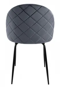 Kreslo Fargo Velvet v grafitovej farbe