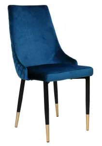 Čalúnené kreslo Vermont Velvet navy blue