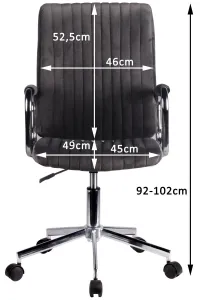 Ak furniture Čalúnené kancelárske kreslo FD-24 fľaša zelená