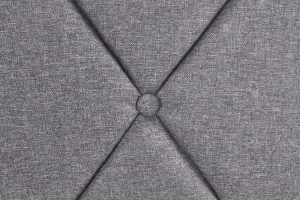 HALMAR Čalúnená posteľ Betina 160x200 manželská posteľ - sivá