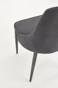 Jedálenská stolička K365 Halmar Sivá
