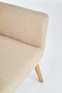 HALMAR Čalúnené kreslo Rotto béžové