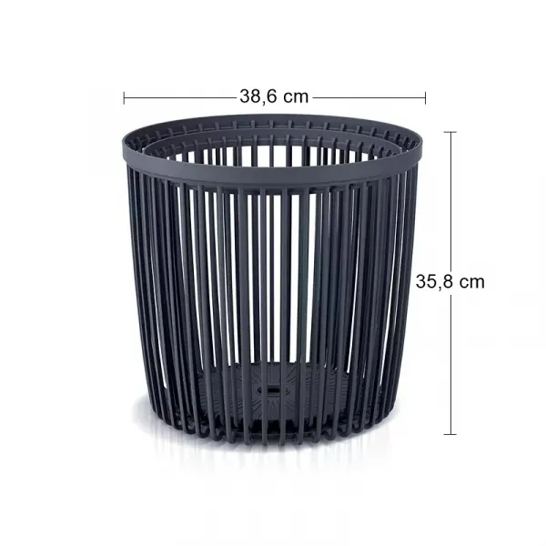 Prosperplast Sada 2 univerzálnych košov Pekas 25+35l antracit