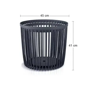 Prosperplast Sada 2 univerzálnych košov Pekas 35+50l antracit