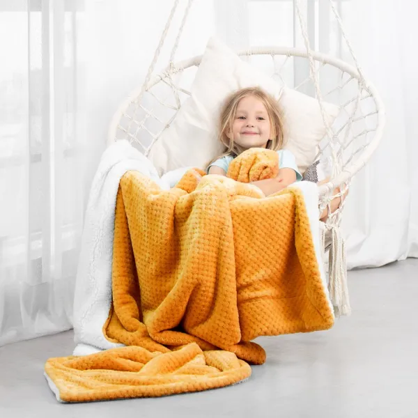 ArtFlhf Deka SHLEEPY | orange 130 x 180 cm
