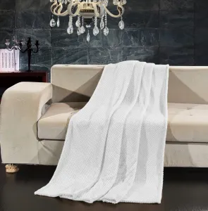 ArtFlhf Deka HENRY | biela 220 x 240 cm