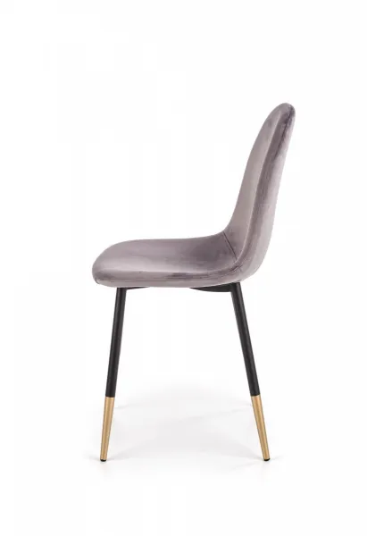 HALMAR Designová stolička Suzzie sivá